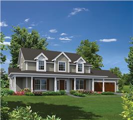 3 Bedrm, 2555 Sq Ft Country House Plan #138-1336