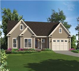 3 Bedrm, 1820 Sq Ft Country House Plan #138-1350