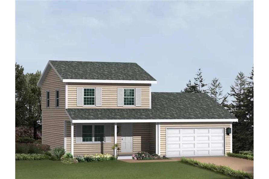 Farmhouse House Plan - 3 Bedrms, 1.5 Baths - 1314 Sq Ft - #138-1439