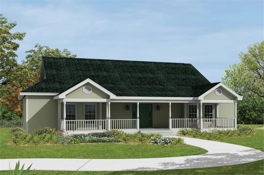 Modern Farmhouse House Plan - 3 Bedrms, 2 Baths - 1832 Sq Ft - #138-1457