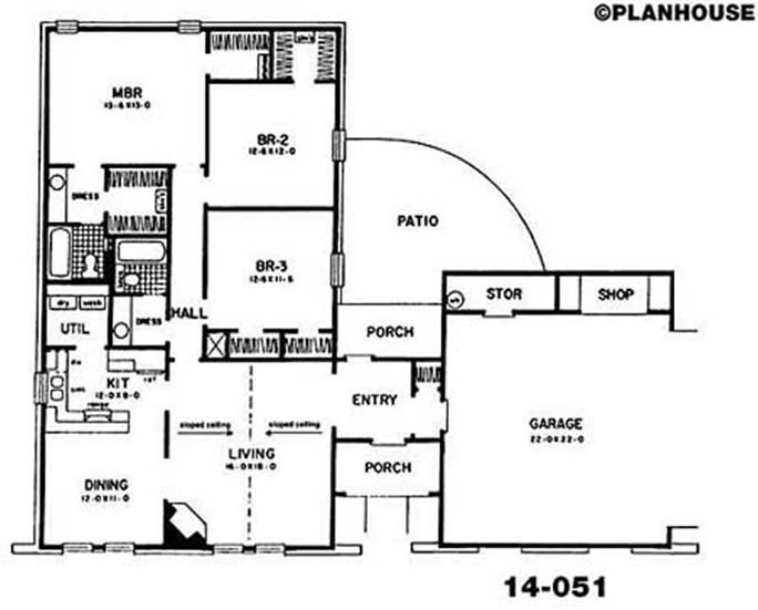 Traditional, Contemporary House Plans - Home Design TIMBERCREST # 8046