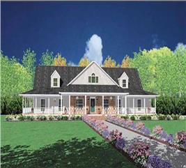 Country House Plan - 4 Bedrms, 4 Baths - 3388 Sq Ft - #139-1089