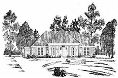 3-Bedroom, 2130 Sq Ft Colonial House Plan - 139-1202 - Front Exterior