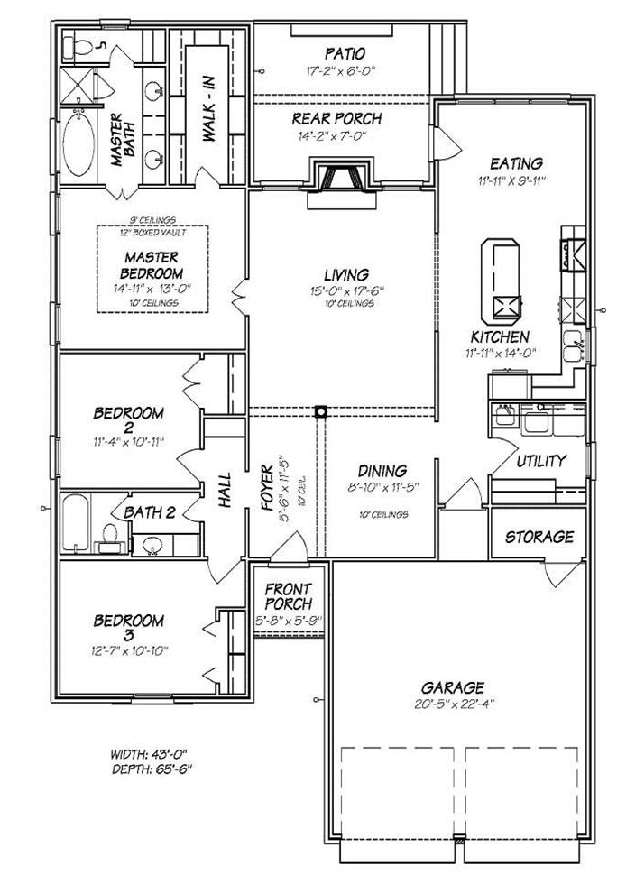 European House Plans Home Design 2041   2041 1 684 