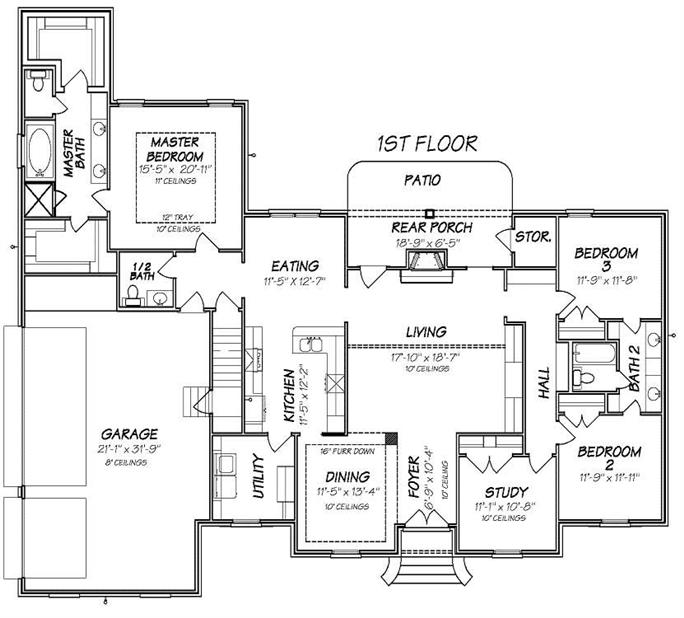 European Houseplans - Home Design 2058