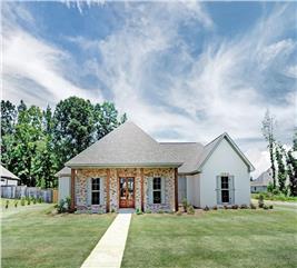 Ranch House - 4 Bedrms, 2.5 Baths - 2343 Sq Ft - Plan #140-1085