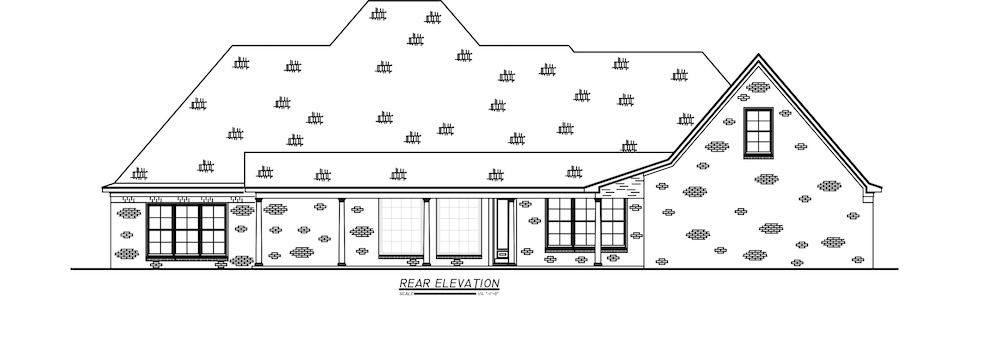 Acadian Style Home - 3 Bedrms, 3.5 Baths - 3860 Sq Ft - Plan #140-1109