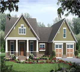 1800 Sq Ft Ranch House Plan with Bonus Room - 3 Bed, 2 Bath