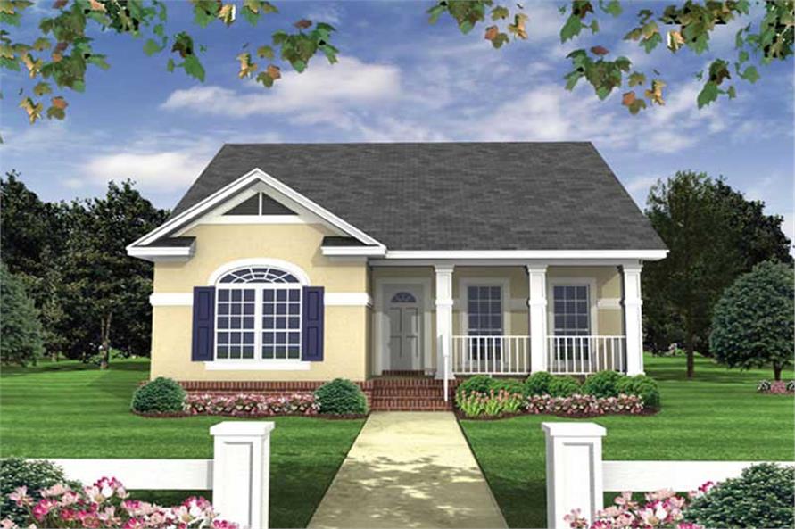 Country House Plan 2 Bedrms 2 Baths 1100 Sq Ft 141 1083