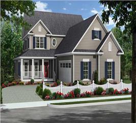 4 Bedrm, 2510 Sq Ft Country House Plan #141-1094