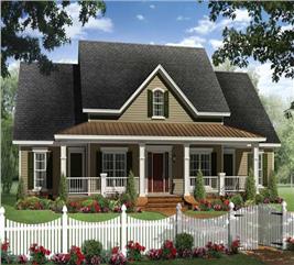 Country Houseplans - Home Design 2402