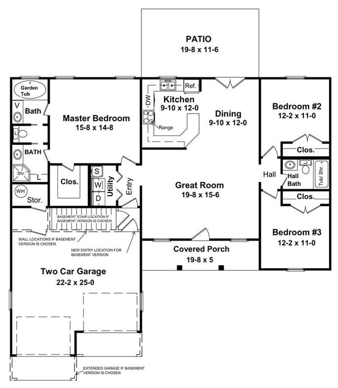 1400 Sq Ft House Plans 2 House Plan 59002 Traditional Style With 1400 Sq Ft 3 Bed 2 Bath