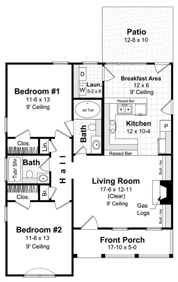 Floor Plan For 1000 Square Foot Home In Viewfloor co