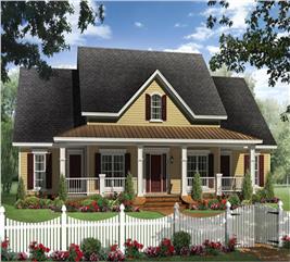 Cape Cod Floor Plan - 4 Bedrms, 3 Baths - 2255 Sq Ft - #141-1129