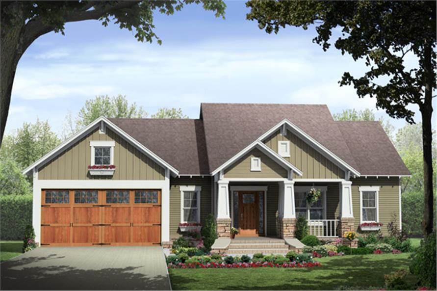 Craftsman House Plan 141 1257 3 Bedroom 1627 Sq Ft Home Plan