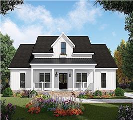 Country Cottage House Plan - 3 Bedroom, 1870 Sq Ft - #141-1266