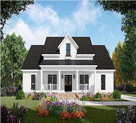 1800 Sq Ft Ranch House Plan with Bonus Room - 3 Bed, 2 Bath