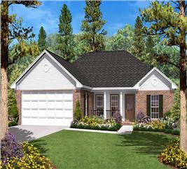 Traditional, Country, Ranch House Plans - Home Design Heritage # 20607