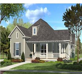 Country Ranch Plan - 3 Bedrms, 2 Baths, 1900 Sq Ft - #142-1048