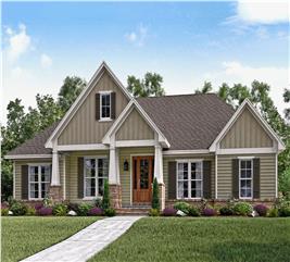 House Plan #146-2634 : 3 Bedroom, 1847 Sq Ft Country - Multi-Level Home ...