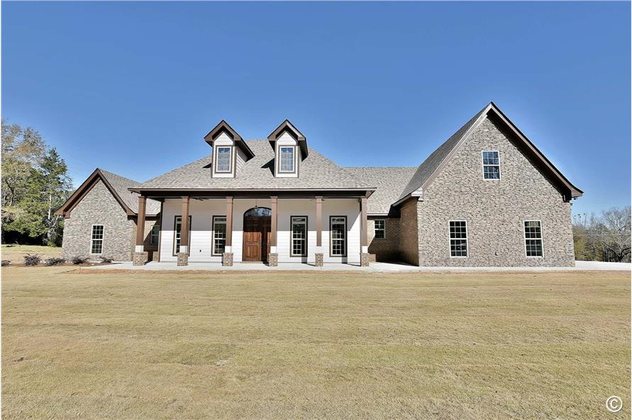 Front Door of this 4-Bedroom,3194 Sq Ft Plan -3194