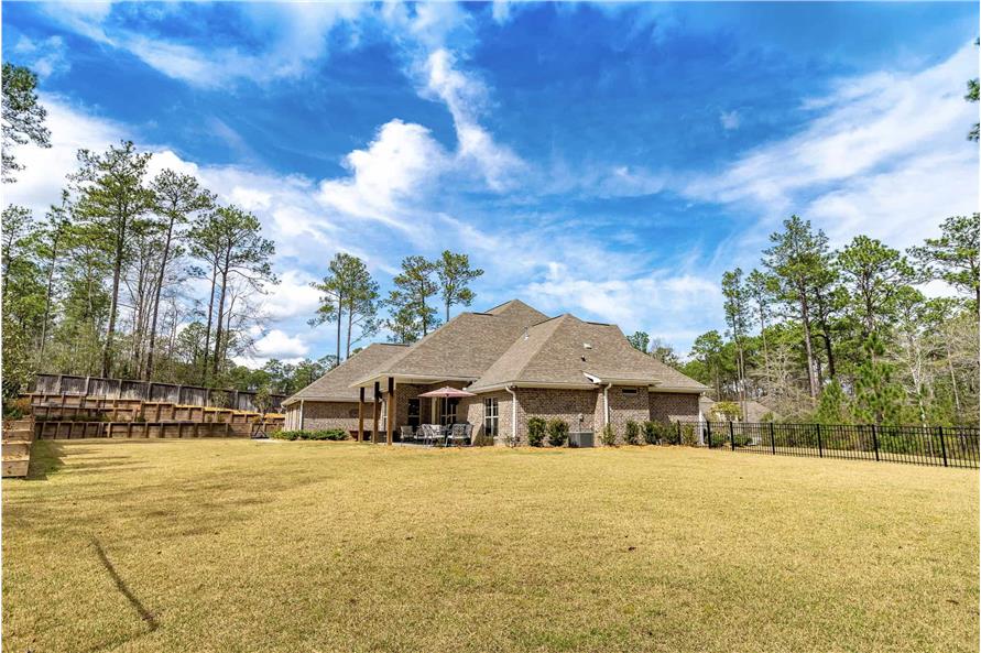 Rear View of this 4-Bedroom,2641 Sq Ft Plan -142-1170