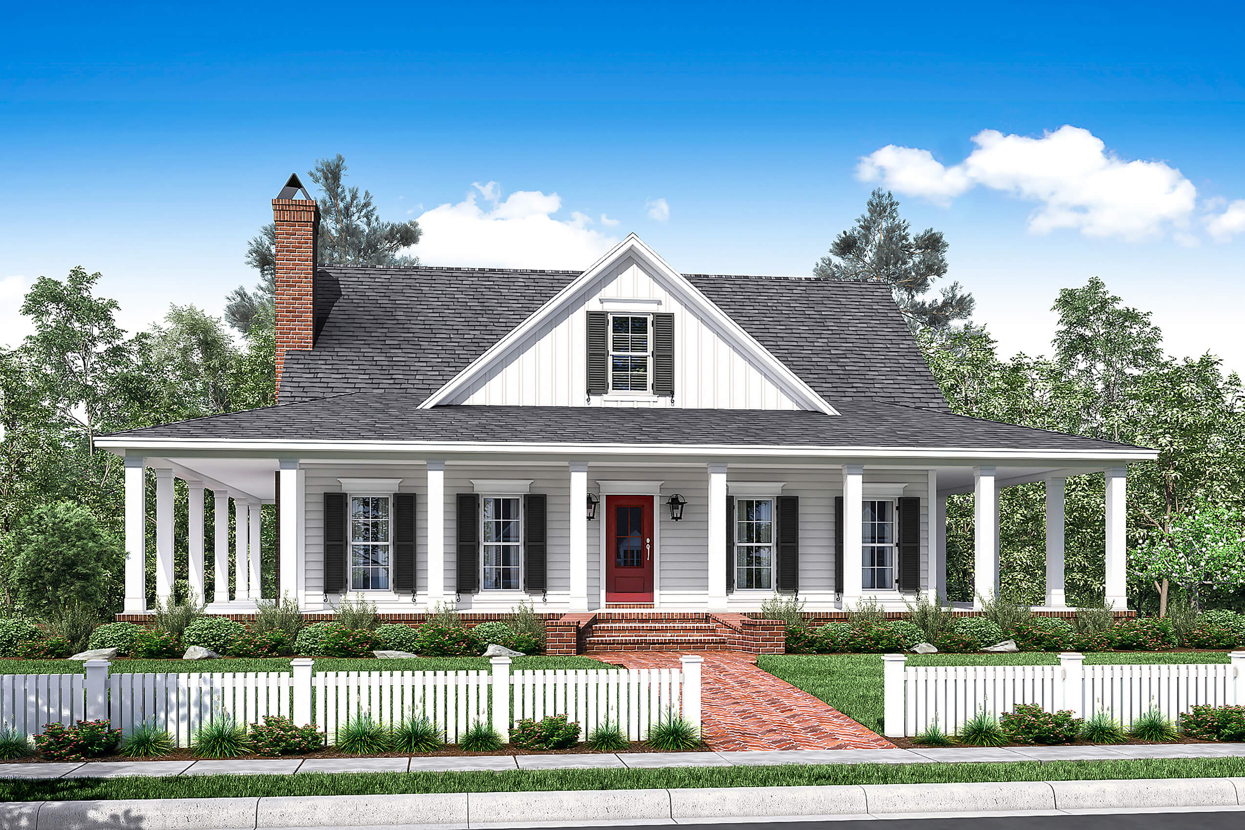 3 Bedrm 2084 Sq Ft Southern Home With Wrap Around Porch 142 1175