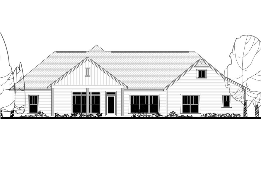 4 Bedrm 2759 Sq Ft Country House Plan 142 1181