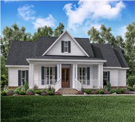 Modern Farmhouse Ranch Plan - 3 Bed, 1993 Sq Ft - #142-1183