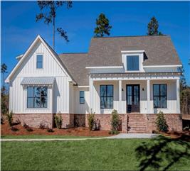 3 Bedroom, 2077 Sq Ft Modern Farmhouse Plan #142-1184