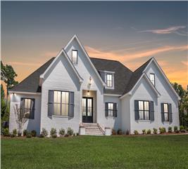 4 Bedrm, 2506 Sq Ft European House Plan #142-1162