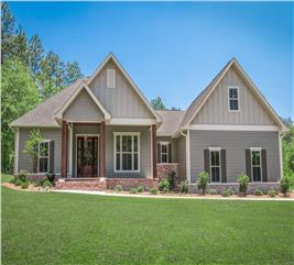 Transitional Modern Farmhouse Plan with Porch - 3 Bed, 2.5 Bath