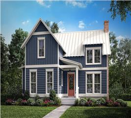 Farmhouse Floor Plan - 1 Bedrms, 1 Baths - 1494 Sq Ft - #142-1195