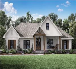 Country Home Plan - 4 Bedrms, 3.5 Baths - 2742 Sq Ft - #142-1185