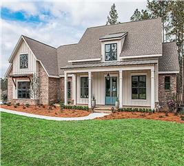 French Country Home - 3 Bedrms, 2.5 Baths - 3121 Sq Ft - Plan #193-1187