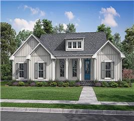 Contemporary Floor Plan - 3 Bedrm, 2 Bath, 1697 Sq Ft - Plan #142-1240