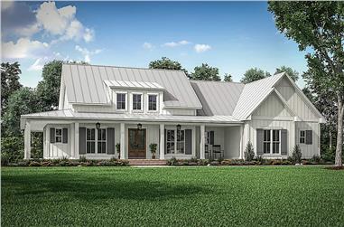 one story ranch house plans with wrap around porch