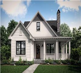 Modern Farmhouse House Plan - 4 Bedrms, 3.5 Baths - 2200 Sq Ft - #142-1407