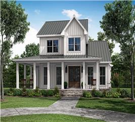 Farmhouse House Plan - 4 Bedrms, 3 Baths - 2628 Sq Ft - #142-1410