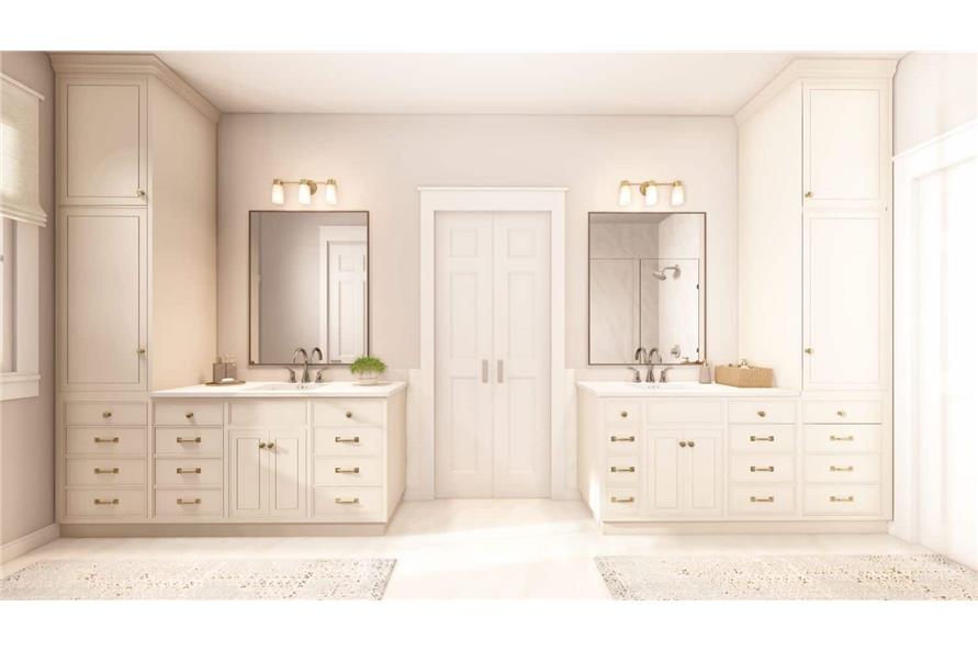 Master Bathroom of this 3-Bedroom, 2781 Sq Ft Plan - 142-1411