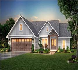 Country Home Plan - 3 Bedrms, 2.5 Baths - 1828 Sq Ft - #142-1422