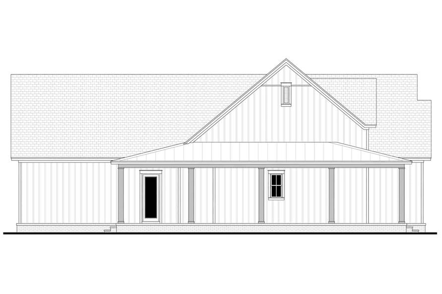 Modern Farmhouse Home Plan - 3 Bedrms, 2.5 Baths - 2377 Sq Ft - #142-1466