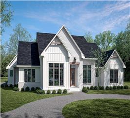 Modern Farmhouse House Plan - 4 Bed, 3.5 Bath, 3070 Sq Ft - #142-1471