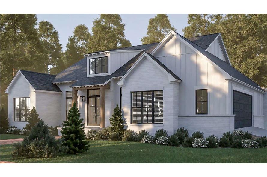 Front View of this 3-Bedroom,2253 Sq Ft Plan -142-1473