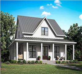 Farmhouse Home Plan - 4 Bedrms, 3 Baths - 2235 Sq Ft - #142-1477