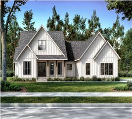 Modern Farmhouse Home Plan - 4 Beds, 3 Baths - 2278 Sq Ft - #142-1487