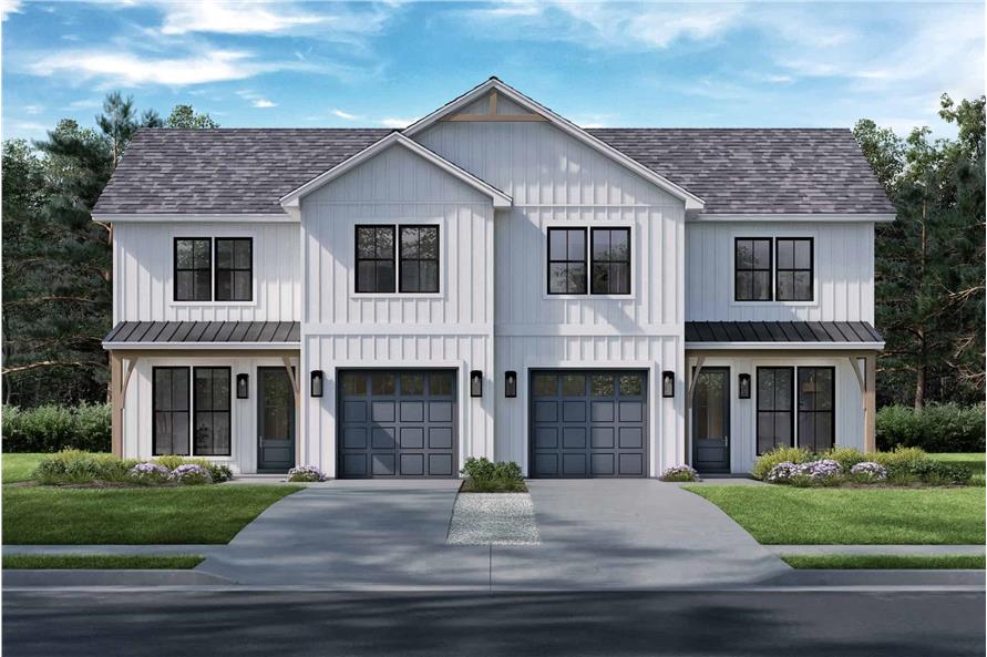 Front View of this 6-Bedroom,3141 Sq Ft Plan -142-1503