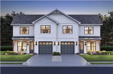 6-Bedroom, 3141 Sq Ft Country House Plan - 142-1503 - Front Exterior