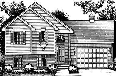 2-Bedroom, 1296 Sq Ft Country House Plan - 146-2290 - Front Exterior