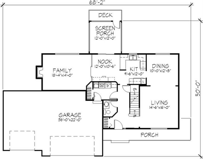 Country Home Plan - 4 Bedrms, 2.5 Baths - 3354 Sq Ft - #146-2382